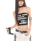【25s Jul.】Vintage Letter Sports Style Tank Tube Top