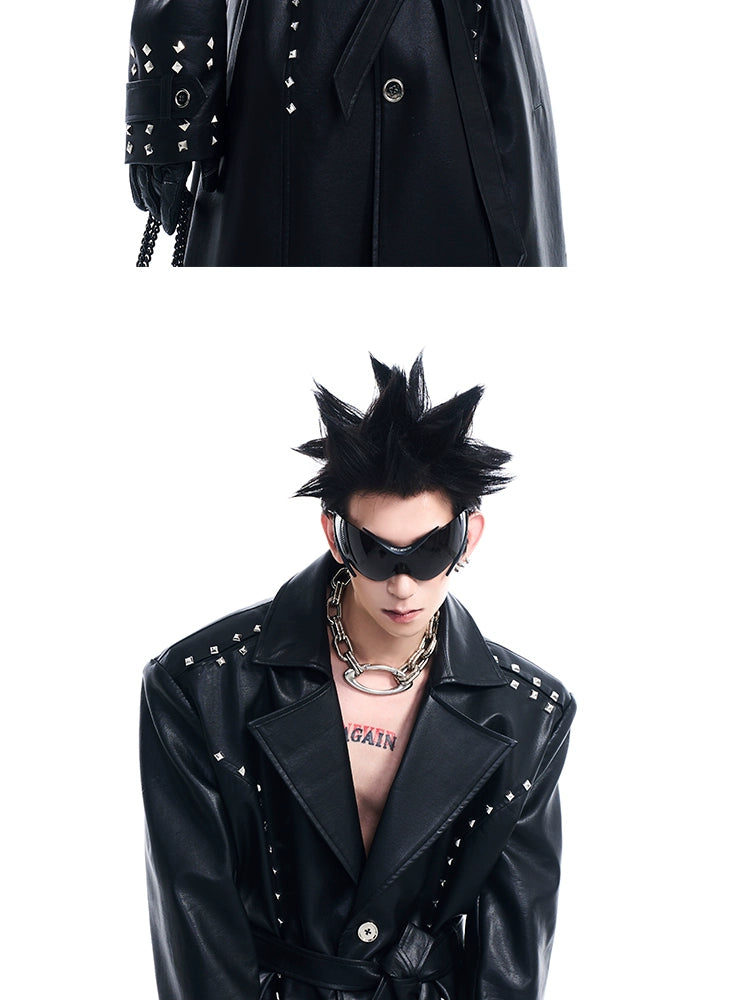 【24s Nov.】Studded Leather Jacket