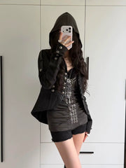 Napoleon Double-Breasted Moto Jacket