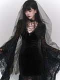 【25s Jul.】Black Gothic Evening Dress