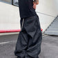 【25s Jun.】Distressed Drape Loose Scimitar Jeans