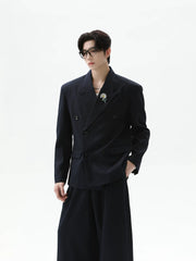 【26s Jan.】Retro Casual Sunflower Collar Jacket/Pants