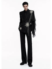 Starburst Sculpted Waist Blazer