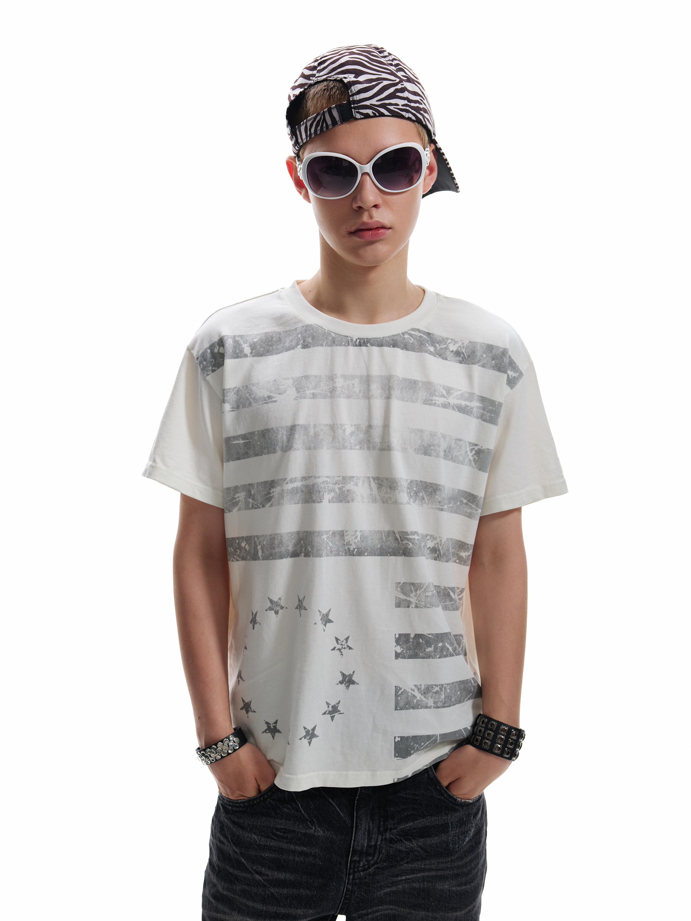 Vintage Flag Washed Street Tee