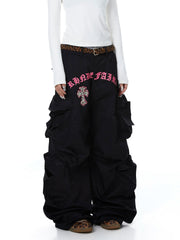 【26s Feb.】Leopard Cross Cargo Pants