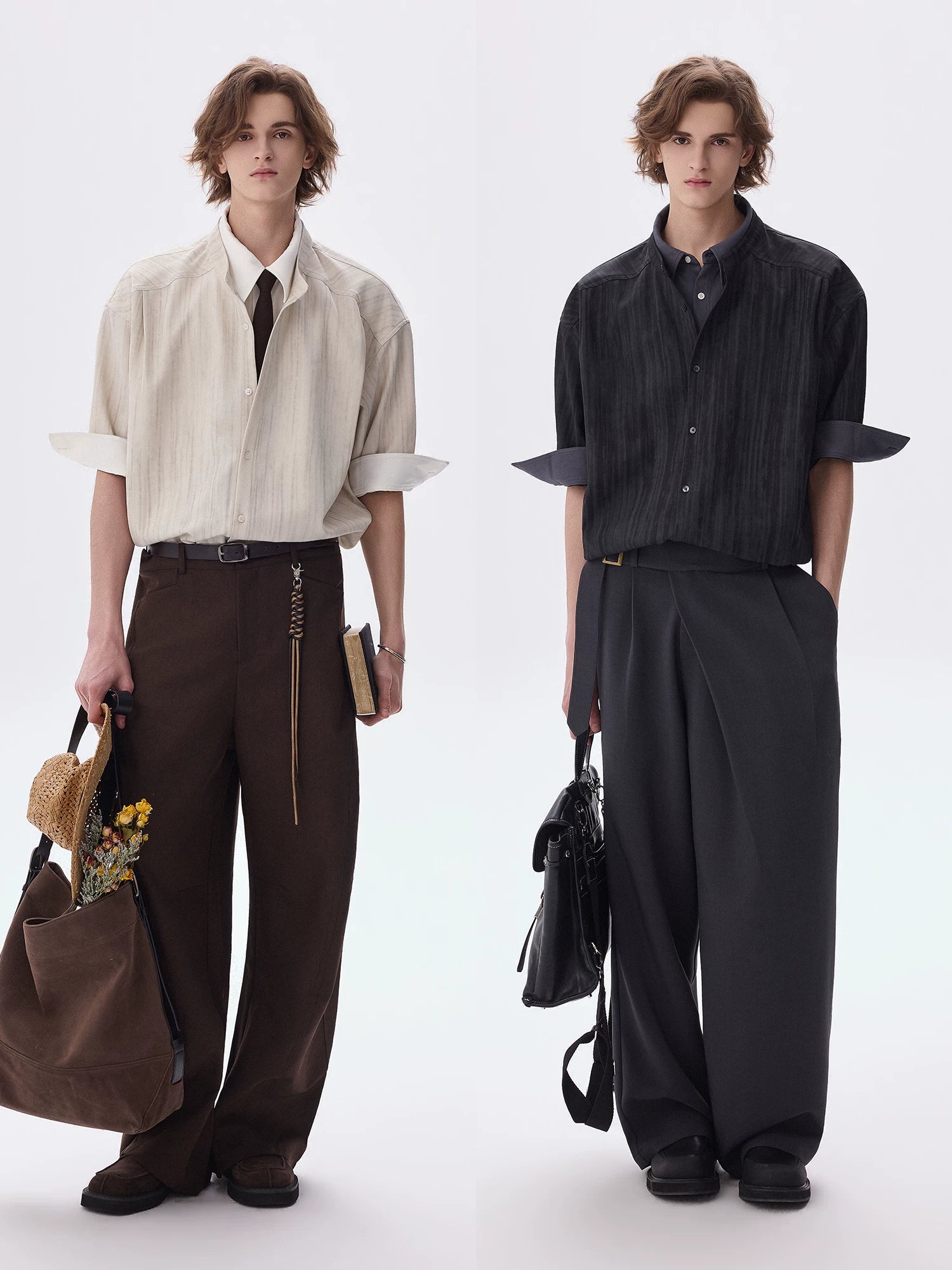Layered Business Short Sleeve Shirt