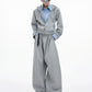 【25s Aug.】Fake Two-piece Shirt Stitching Hooded Sweatshirt/Pants