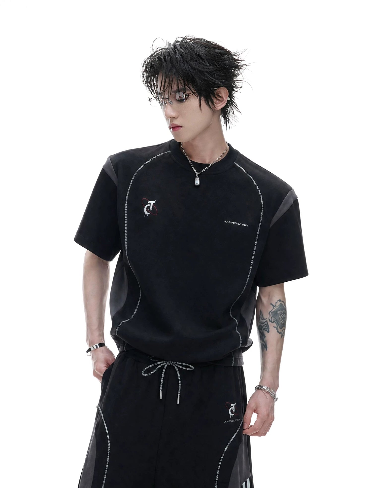 Contrast Cooling Sport Top / Pants