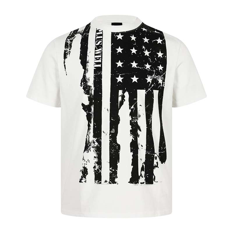 Vintage Flag Star Graphic Tee