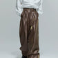 【25s Nov.】Pleated High-waisted Versatile Straight Leg Pants