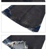 【25s Oct.】Heavy Waxed Flared Tassel Jeans