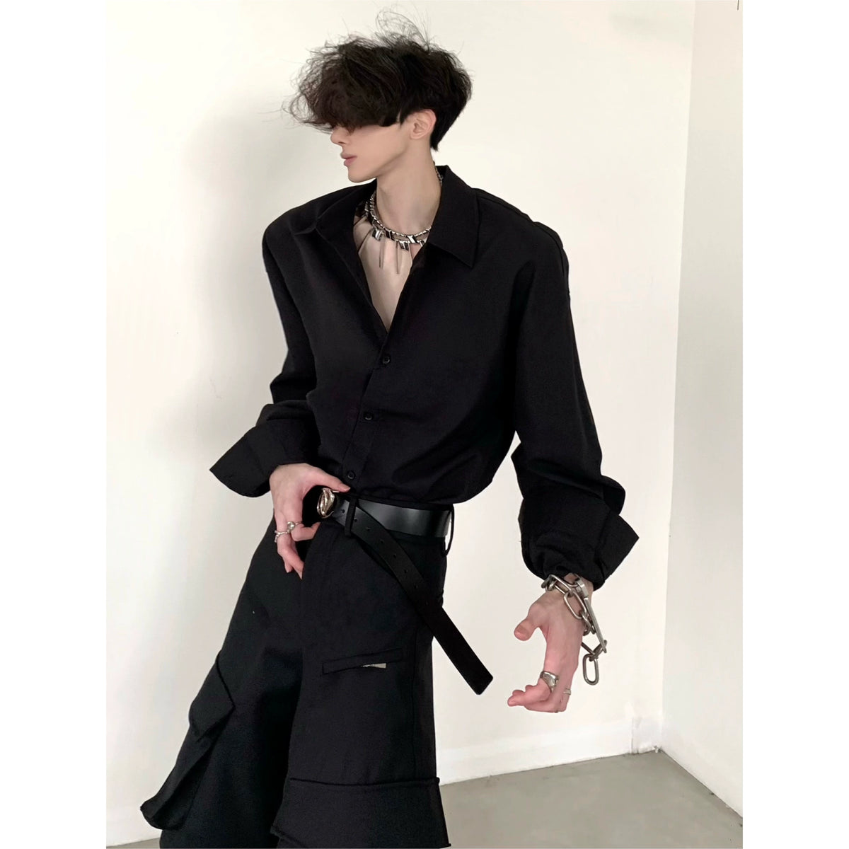 【25s Jul.】Essential Draped Flow Long-Sleeve