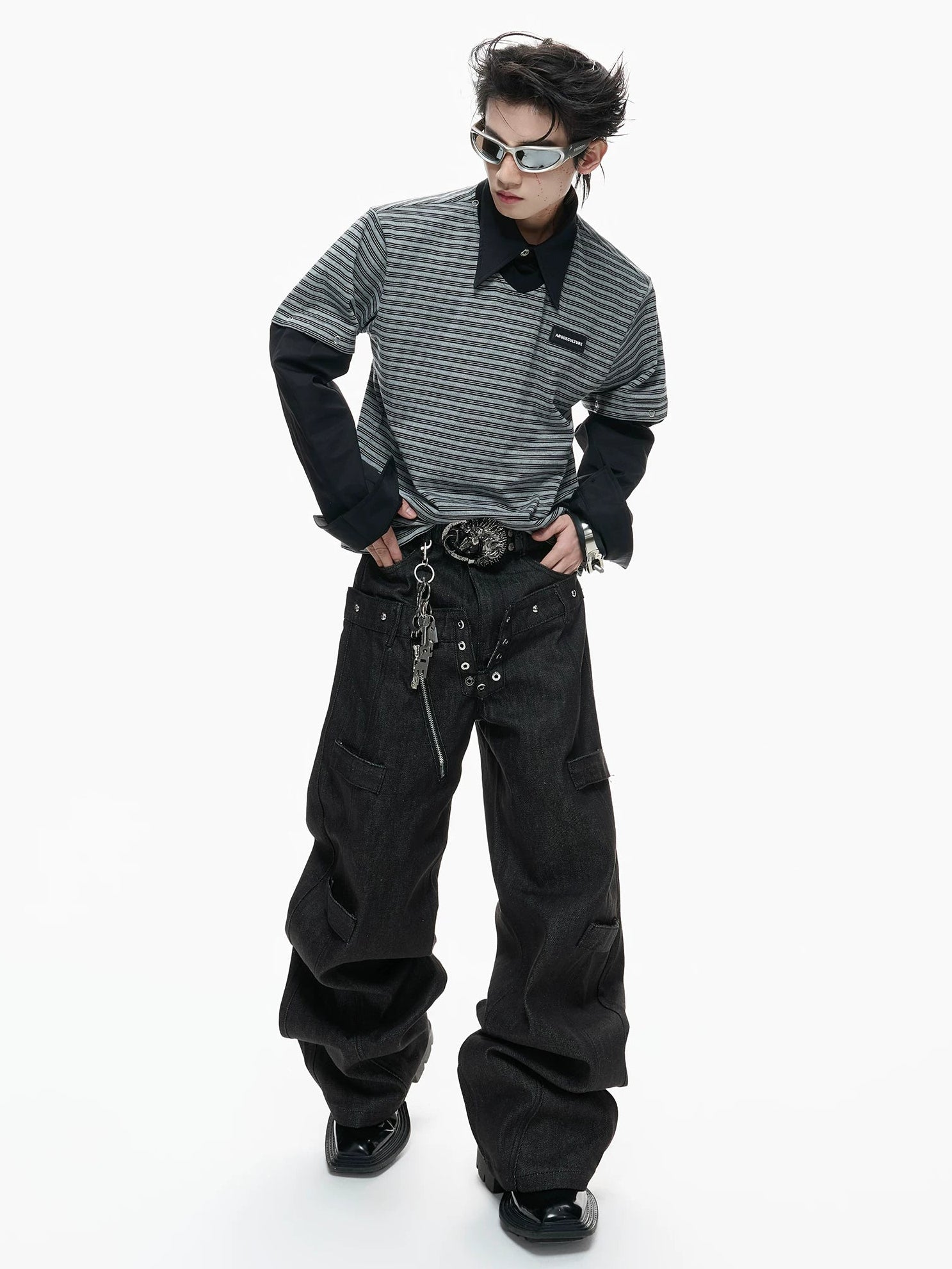 【26s Apr.】Raw Selvedge Double Waist Straight Denim Pants