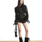 【25s Oct.】Functional Punk High Street Slim Leather Jacket