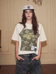 Camo Layered Graphic Tee