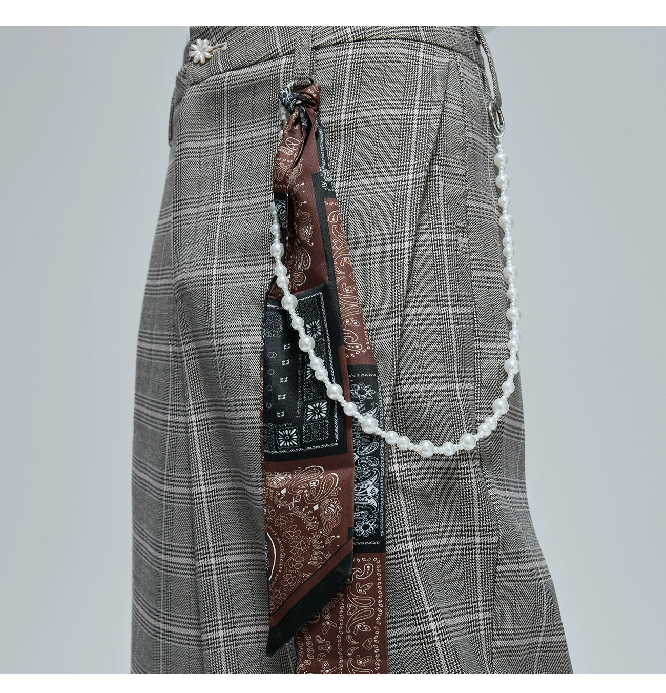【25s Oct.】Pearl Houndstooth Lapel Jacket/Pants