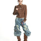 【25s Sep.】Vintage Brown Short Moto Jacket