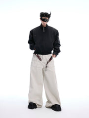 【25s Apr.】Heavy Studded Spine Harrington Jacket