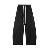 【25s Jul.】Fleece-Lined Deconstructed Blade-Cut Wide Pants