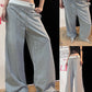 【24s Aug.】Bowknot Fake Two-piece Loose Casual Sports Pants