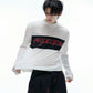 【25s Aug.】Mesh Elastic Slim Fit Embroidered Bottoming Shirt