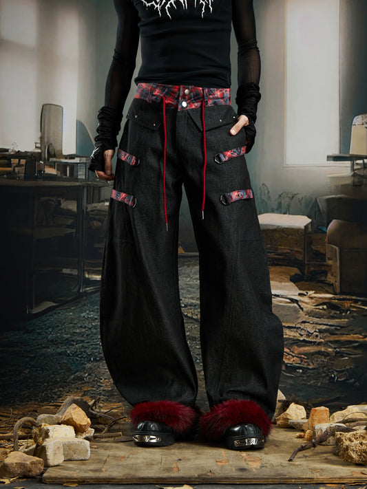 【25s Nov.】Removable Frayed Hem Jeans