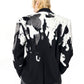 Cow-print Fur Blazer
