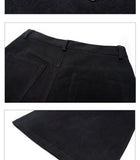 【25s Oct.】Rivet Dark Knight Casual Flared Pants