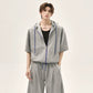 【25s Jun.】Structured Zip Hoodie and Pants Set