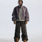【25s Aug.】Distressed Washed Loose Bomber Jacket