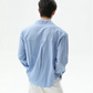 【25s Sep.】Cleanfit Drawstring Striped Shirt