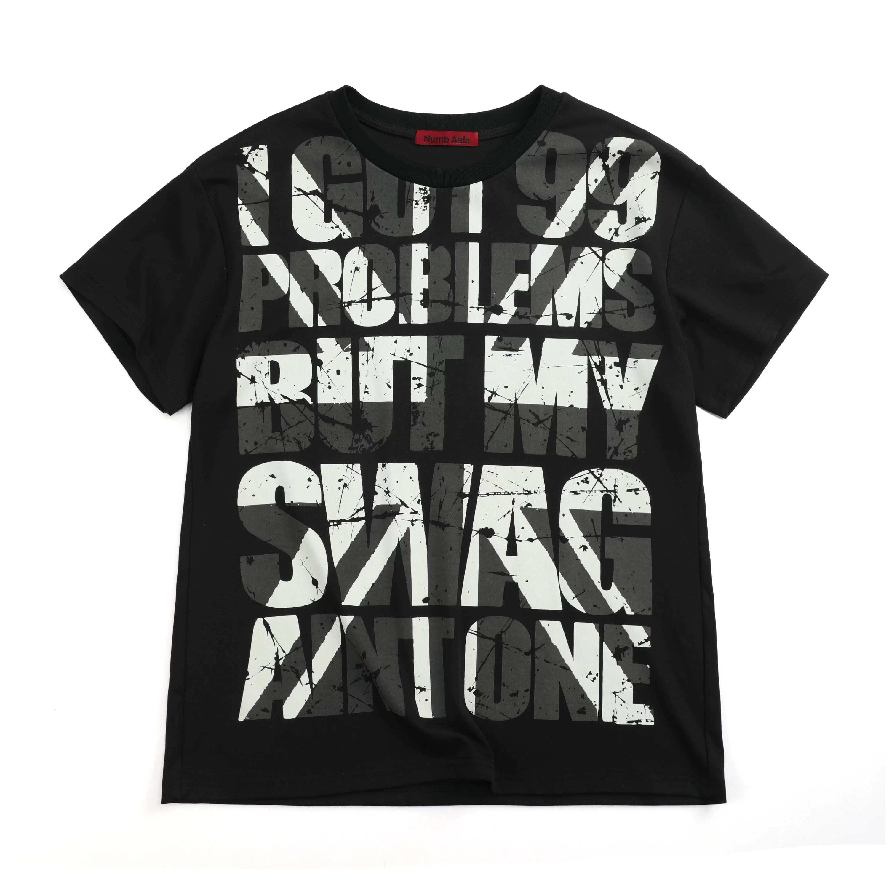 Slogan Graphic Fitted Street Tee