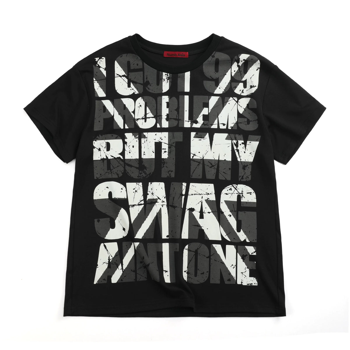 Slogan Graphic Fitted Street Tee