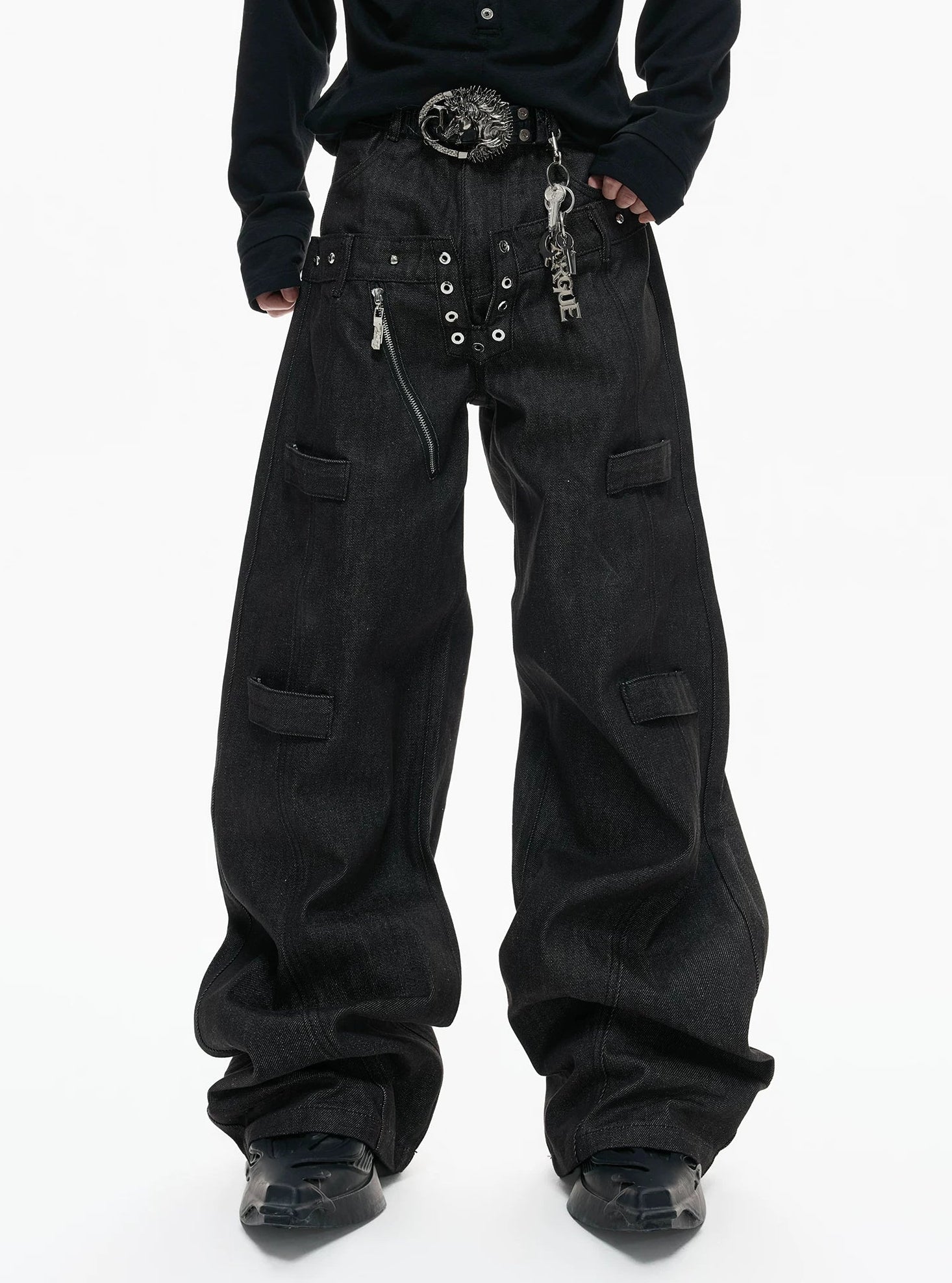 【26s Apr.】Raw Selvedge Double Waist Straight Denim Pants