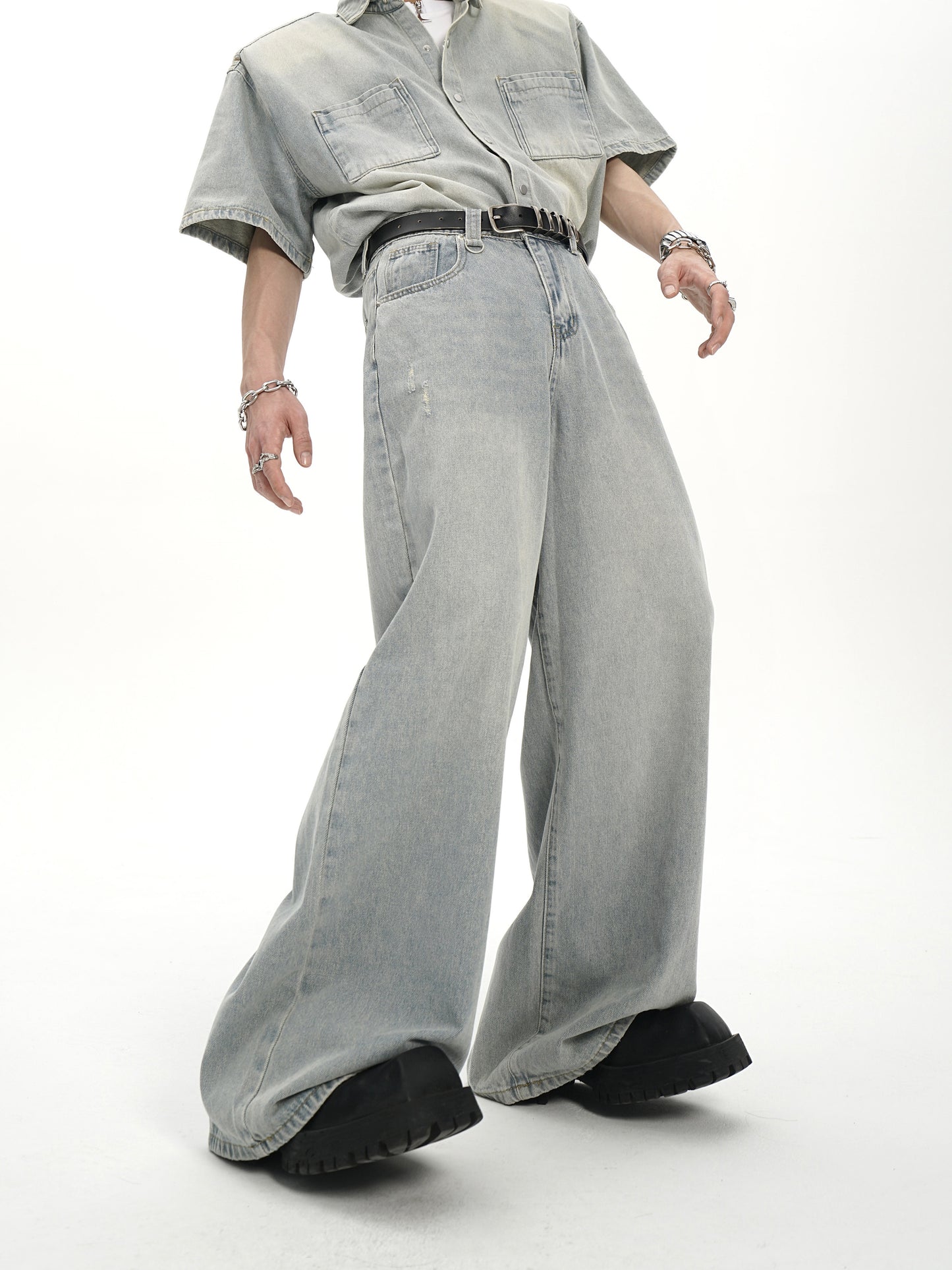 【23s July.】Flared Straight-leg Jeans