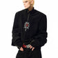 Suede Graffiti Deconstructed Design Hoodie/Pants