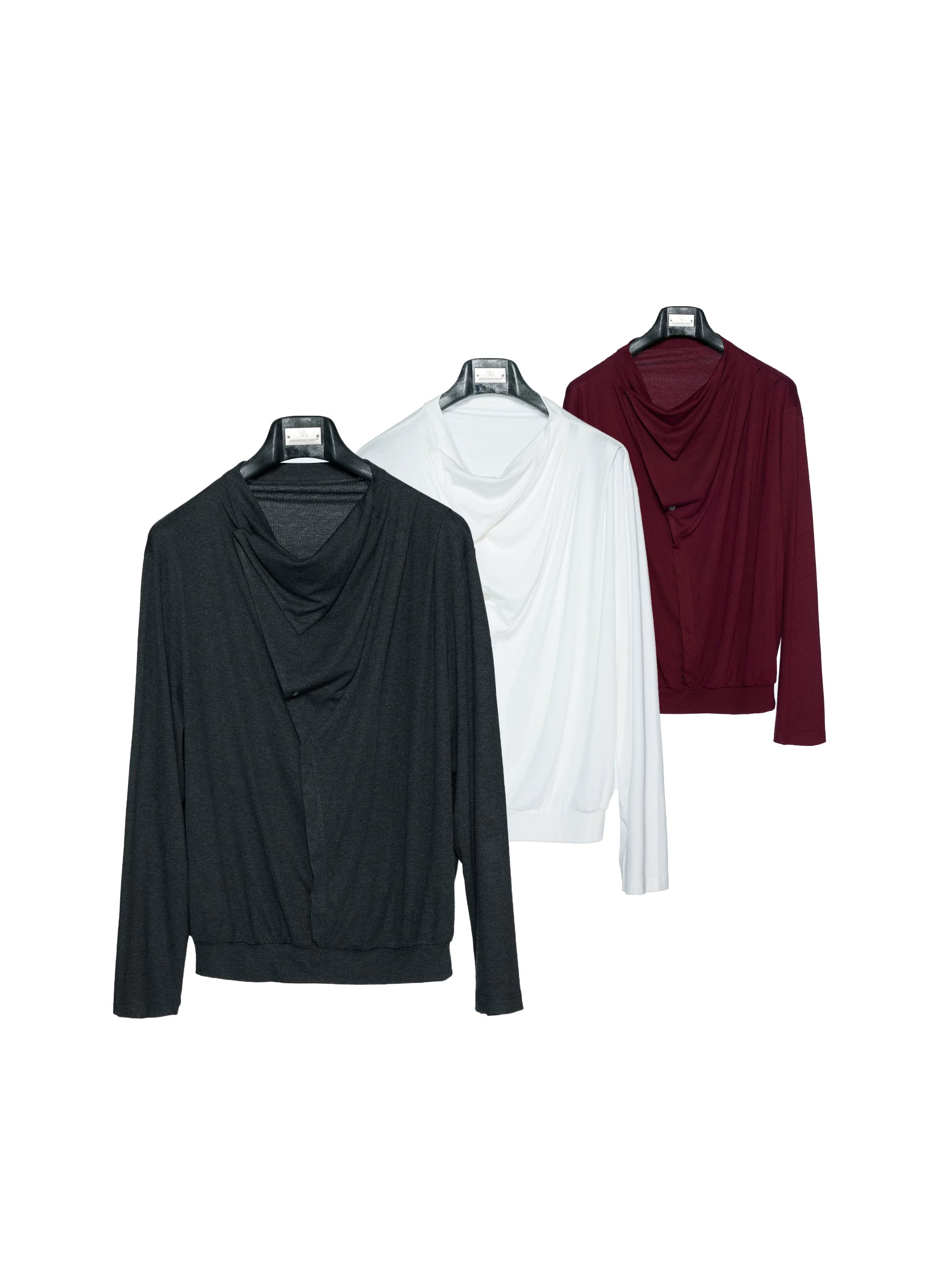 Multi-Form Draped Long Sleeve Base Layer