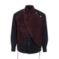 【25s Apr.】Mesh Stitching Shoulder Pad Long Sleeve Shirt