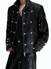 Napoleon Lustrous Cropped Jacket + Pants