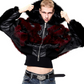 【25s Oct.】Studded Faux Fur Hooded Jacket
