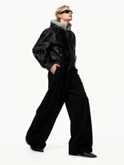 【25s Nov.】Heavy Textured Plush Padded Jacket