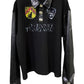 【25s Aug.】Dark Punk Studded Collar Polo Shirt
