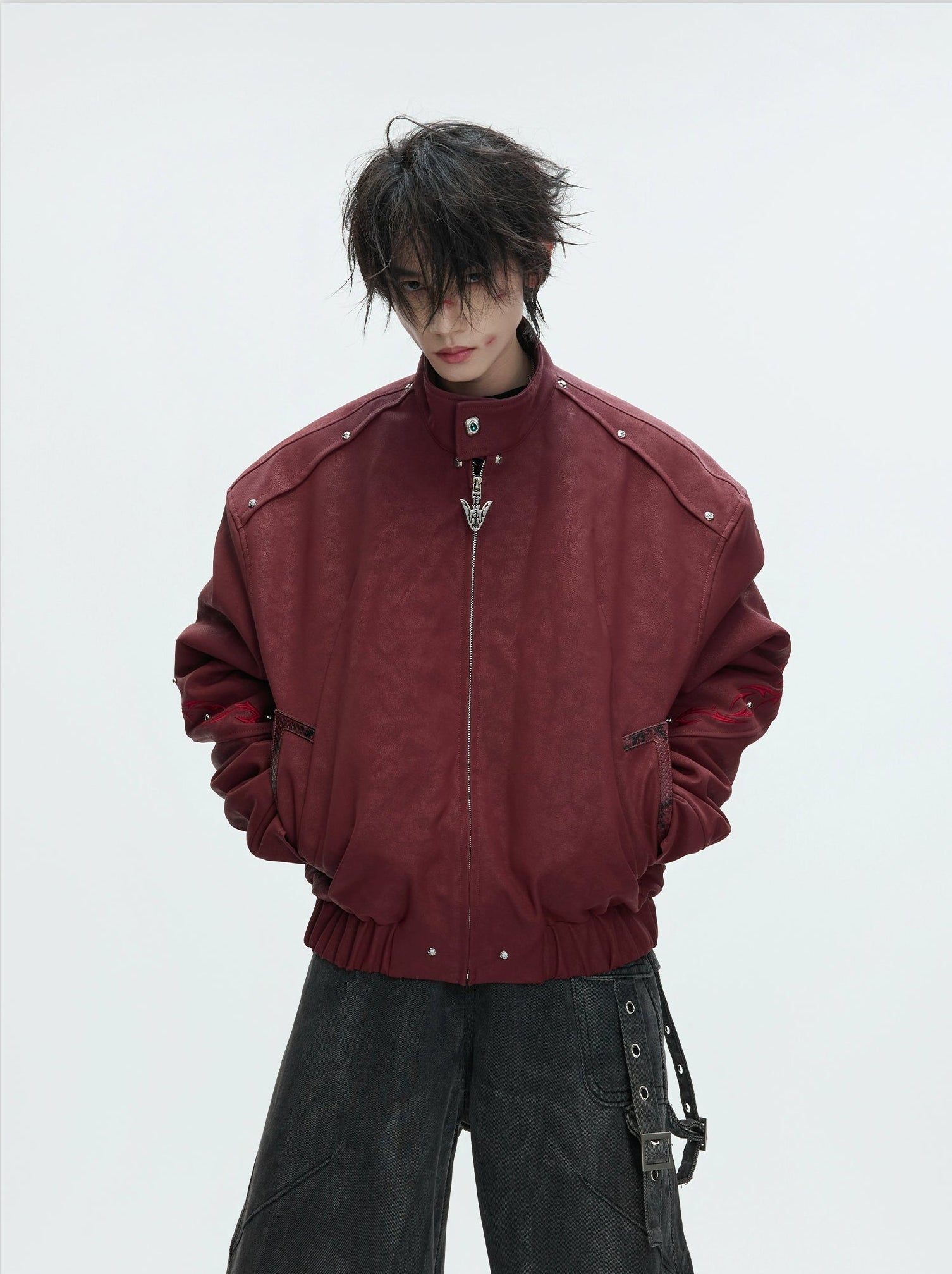 【25s Dec.】Embroidered Washed Cotton Jacket