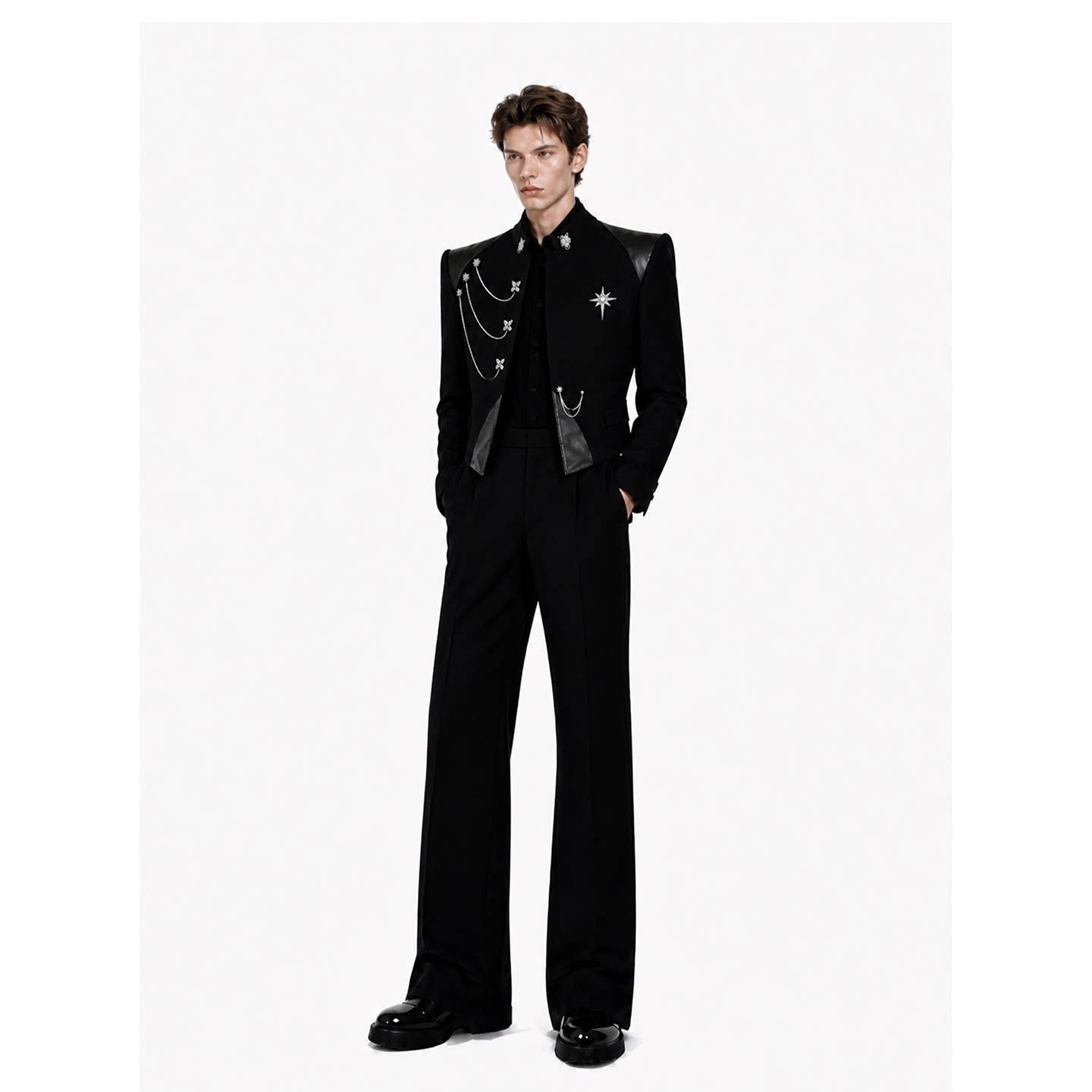 Starfish Sculpted Cropped Blazer