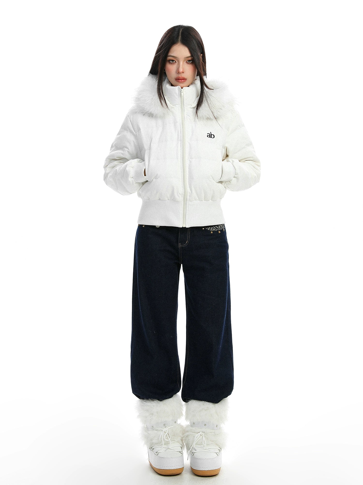 【25s Dec.】White Duck Down Lightweight Down Jacket