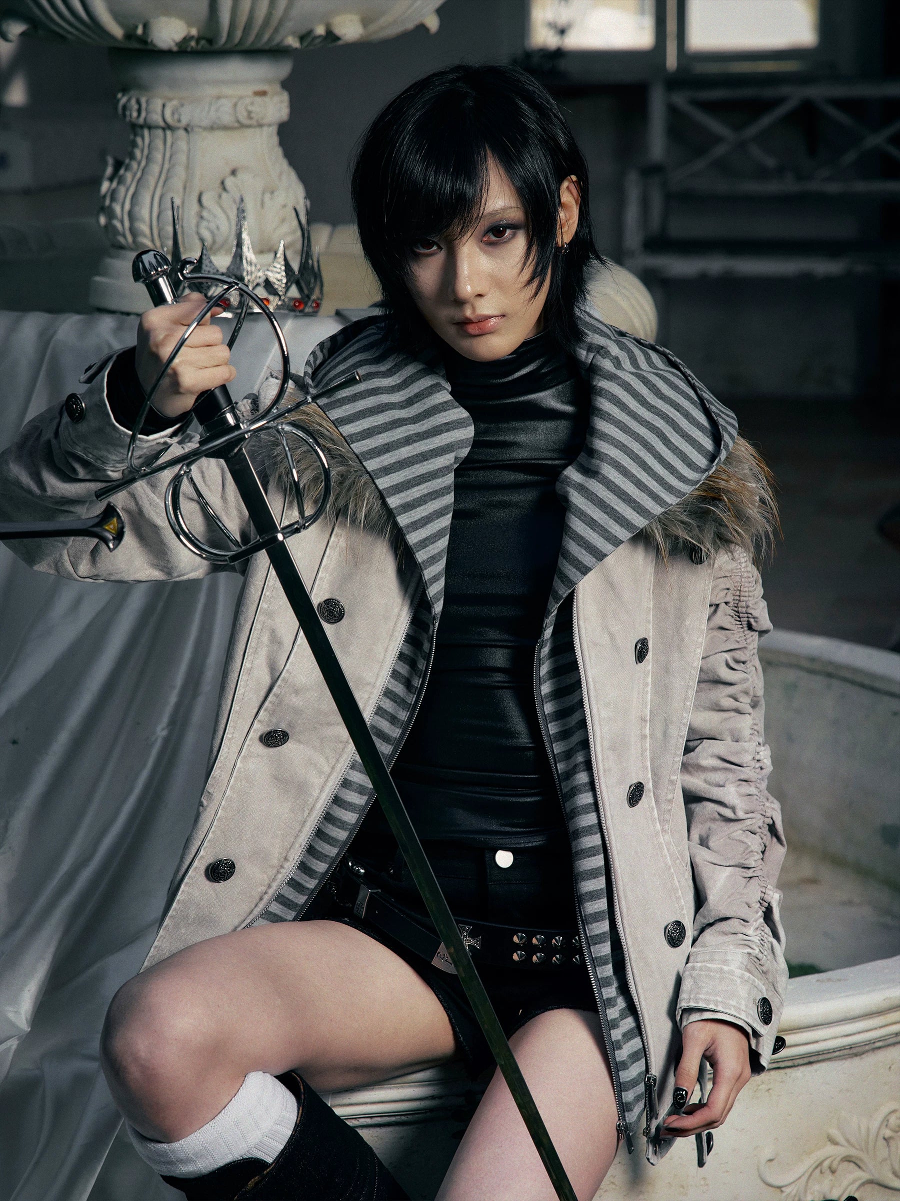 【26s Jan.】Silent Shadow Detachable Canvas Jacket