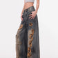 【25s Jul.】Wasteland Vintage Distressed Loose Wide Jeans