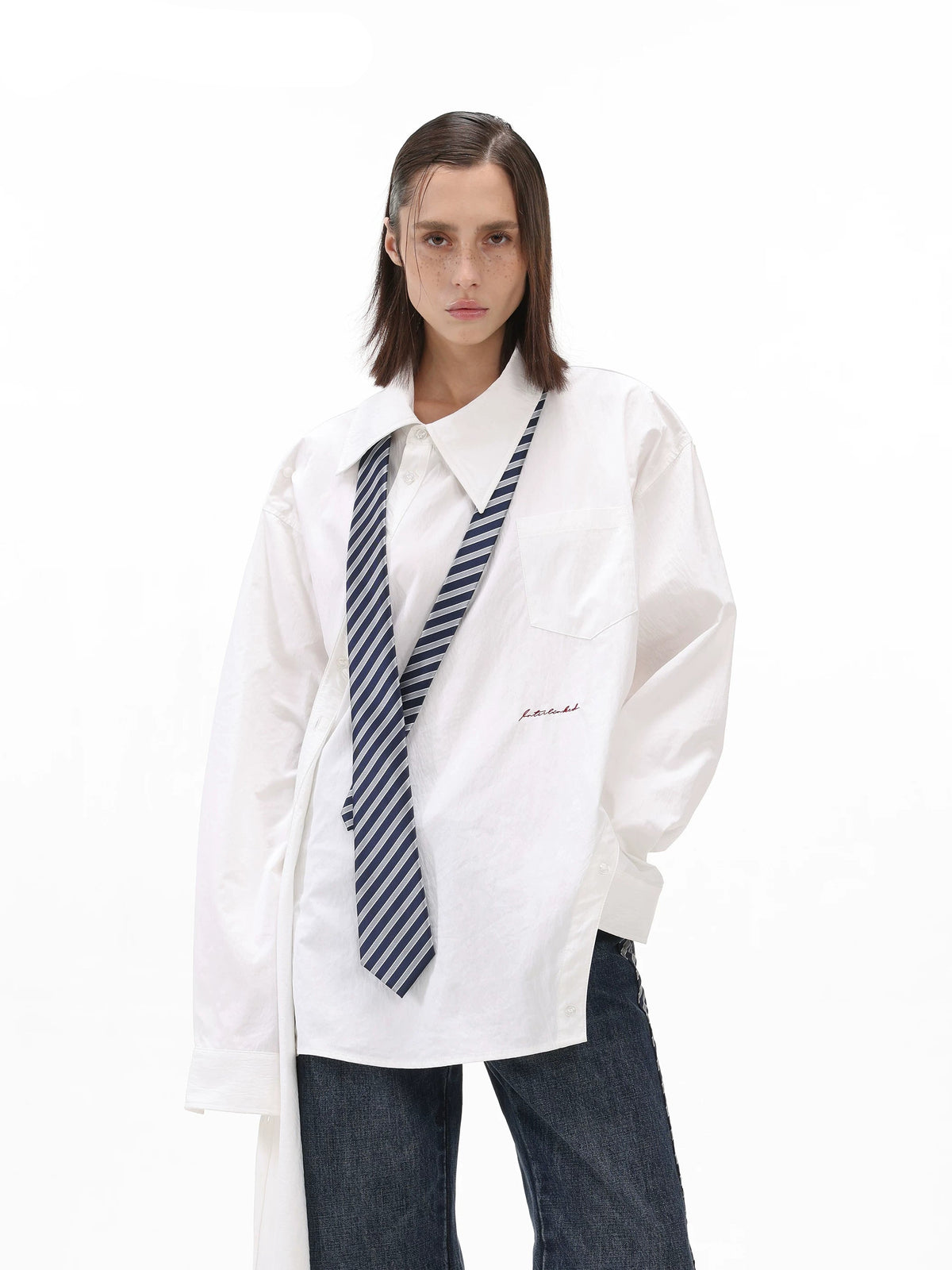 【26s Apr.】Deconstructed Convertible Panel Button-Up Shirt