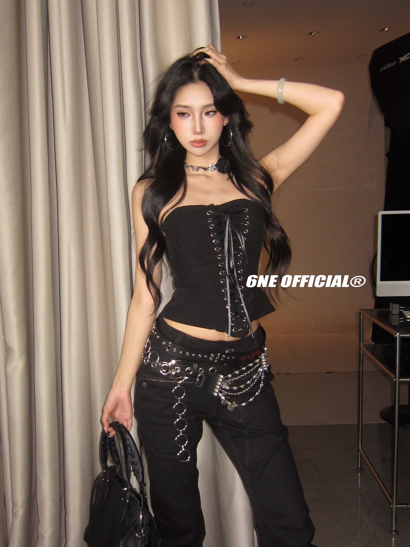 Maillard-style Hot Girl Strapless Vest