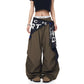 【25s Jul.】Retro Design Cargo Paratrooper Pants